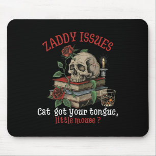 Katze Got ihr Zunge Little Mouse Zade Meadows Buch Mousepad