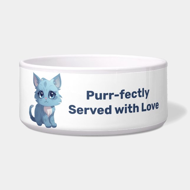 Katze - Große Pet Bowls Napf (Vorderseite)