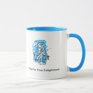 Katze Guru - ich bete für Ihr Enlightment Tasse