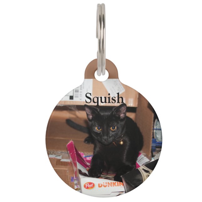 Katze Haustiermarke (Vorderseite)