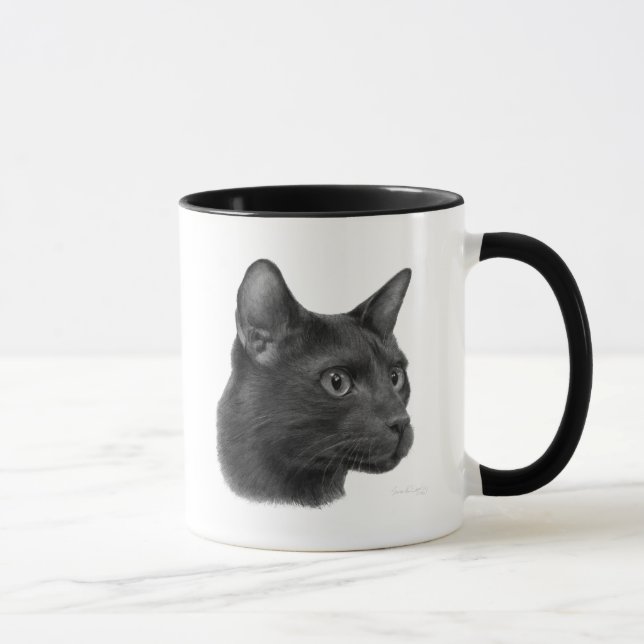 Katze Havanas Brown Tasse (Rechts)