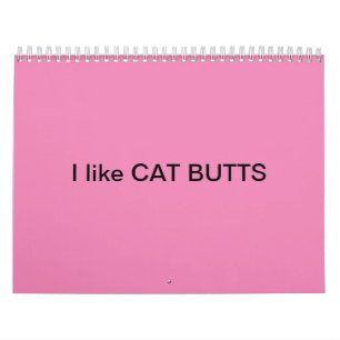 Katze Hintern 2022 Kalender