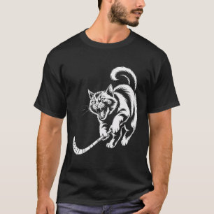 Katze Hockey Spieler Team Hockey Liebhaber Kätzche T-Shirt