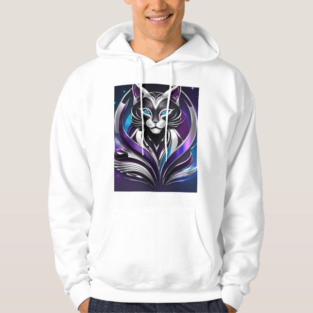 Katze Hoodie (Vorderseite)