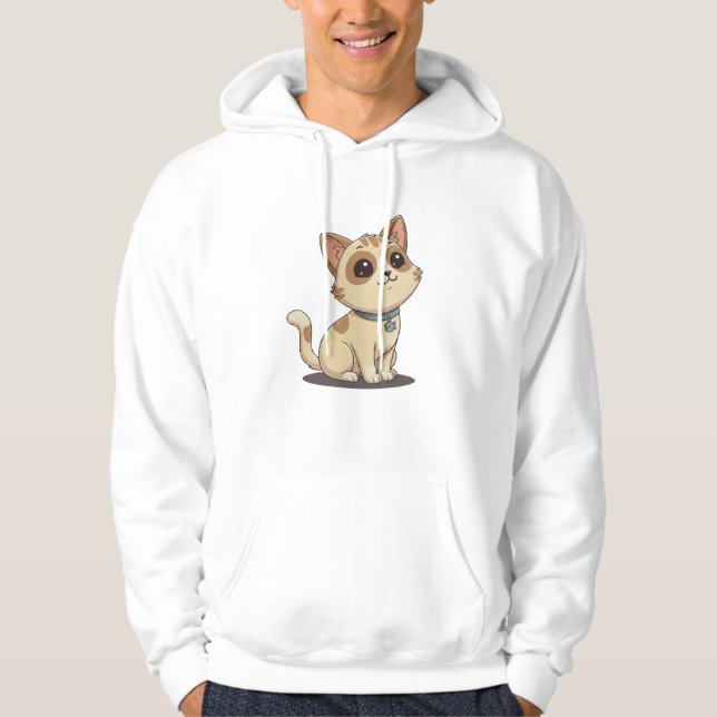 Katze Hoodie (Vorderseite)