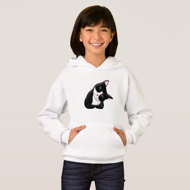 Katze Hoodie (Vorne ganz)