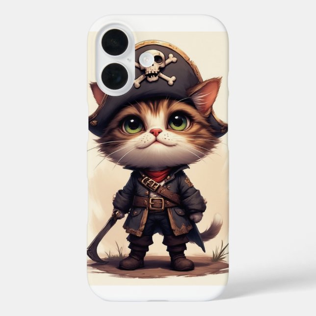 Katze, Hooligan Case-Mate iPhone Hülle (Rückseite)