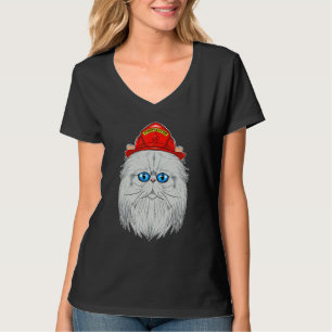 Katze I Fireman Katze I Feuerwehrmann Persische Ka T-Shirt