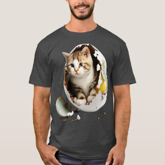 Katze im Ei 11 T-Shirt