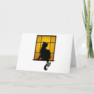 Katze im Fenster Karte