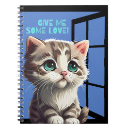 KATZE IM FENSTER NOTIZBLOCK