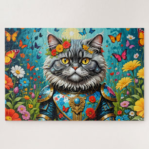 Katze im Garten der Irdischen Freuden 2 Puzzle
