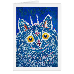 Katze im gotischen Stil, Louis Wain