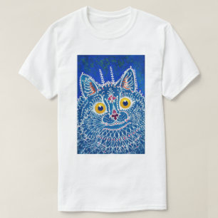 Katze im gotischen Stil, Louis Wain T-Shirt