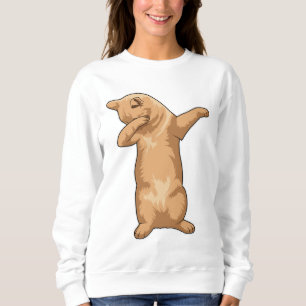 Katze im Hip Hop Dance Dab Sweatshirt