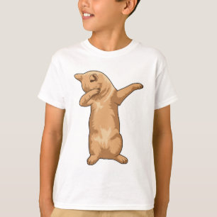Katze im Hip Hop Dance Dab T-Shirt