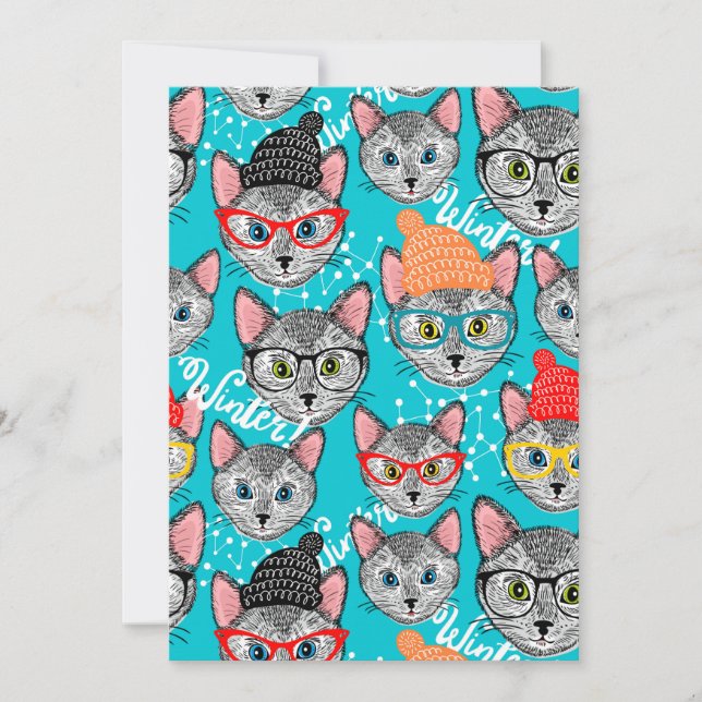 Katze im Hut (Vorderseite)