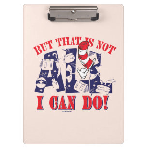 Katze im Hut   Aber das kann ich nicht alles Klemmbrett