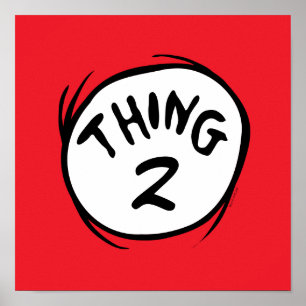 Katze im Hut  Angepasstes Ding zwei Poster