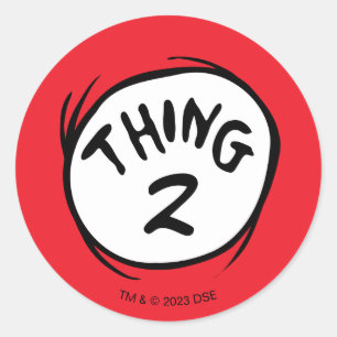 Katze im Hut  Angepasstes Ding zwei Runder Aufkleber