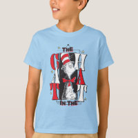 Katze im Hut | B&W Text