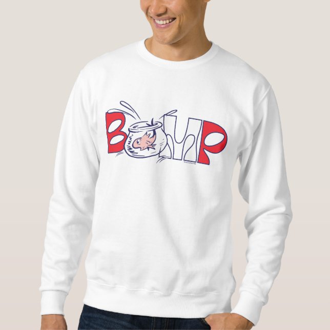 Katze im Hut | Bump Sweatshirt (Vorderseite)
