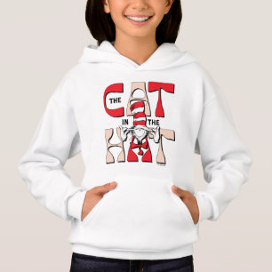 Katze im Hut   Die Alberne Katze im Hut Hoodie