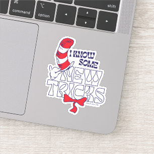 Katze im Hut   Ich kenne einige neue Tricks Aufkleber