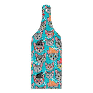 Katze im Hut Schneidebrett