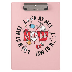 Katze im Hut Sieh mich an! Sieh mich an! Klemmbrett