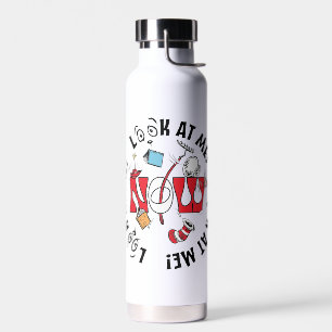 Katze im Hut   Sieh mich an! Sieh mich an! Trinkflasche