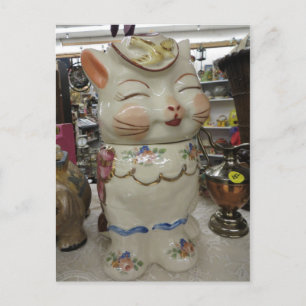 Katze im japanischen Stil Postkarte