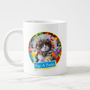 Katze im Party Jumbo-Tasse