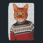 Katze im Ski Sweater 2 iPad Mini Hülle<br><div class="desc">Haustiere</div>