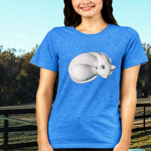 Katze im T - Shirt "Repose-3"