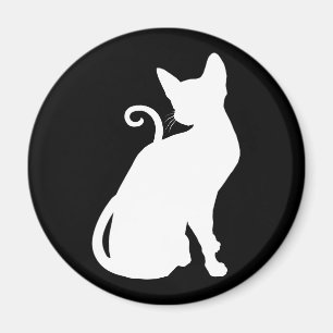 Katze im Weißen Haus Magnet