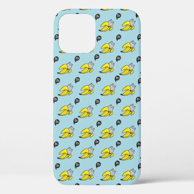 Katze in Banane Case-Mate iPhone Hülle (Rückseite)