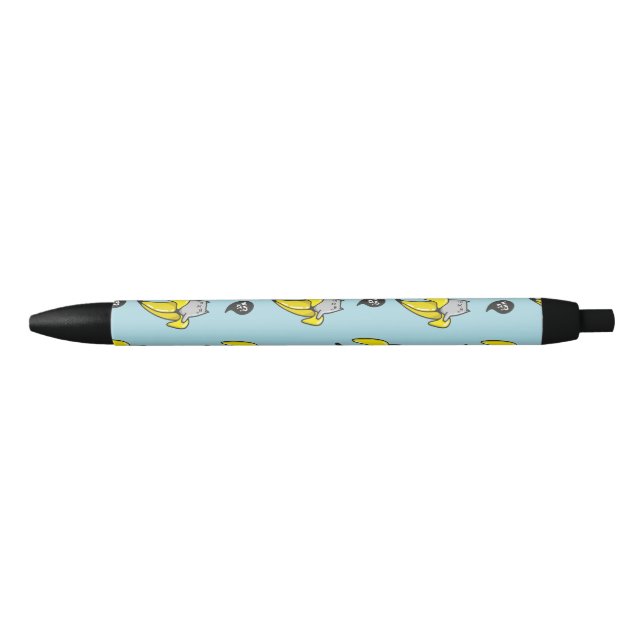 Katze in Banane Kugelschreiber (Vorderseite)