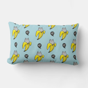Katze in Banane Lendenkissen