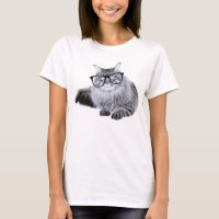 Katze in Brille