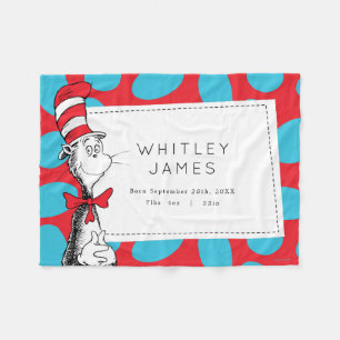 Katze in den Geburtsstaten des HHat Baby Fleecedecke