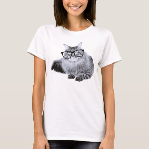 Katze in den Gläsern T-Shirt