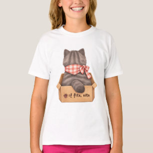 Katze in der Kiste T-Shirt