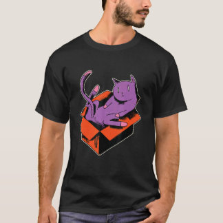 Katze in der Kiste T-Shirt