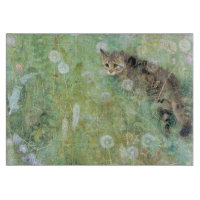 Katze in der Sommer-Wiese, Bruno Liljefors