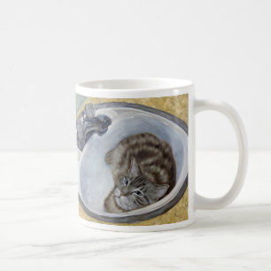 Katze in der Wannen-Tasse Tasse