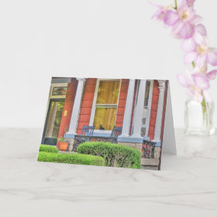 Katze in einem Fenster Karte