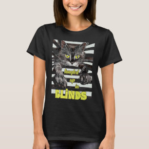 Katze in Jalousien Explorer Kätzchen T-Shirt