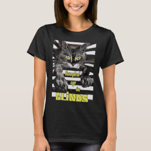Katze in Jalousien Explorer Kitten T-Shirt