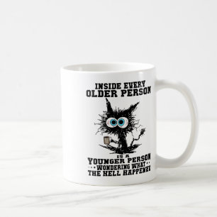 Katze in jedem älteren Menschen ist ein jüngerer M Kaffeetasse
